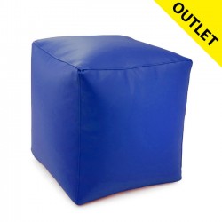 POUF CUADRADO AZUL