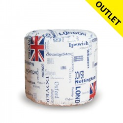 Pouf redondo estampados varios